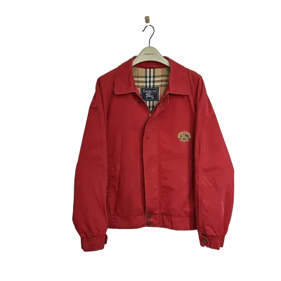 Dark Red Harrtington Jacket