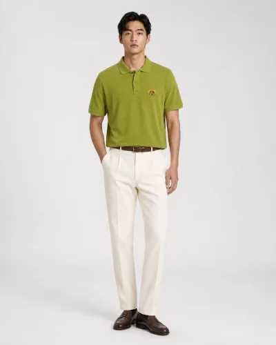 Burberry Polo Shirt - Crest Embroidery