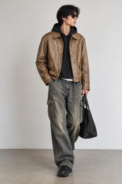 Burberry Vintage Leather Jacket — thumbnail 2