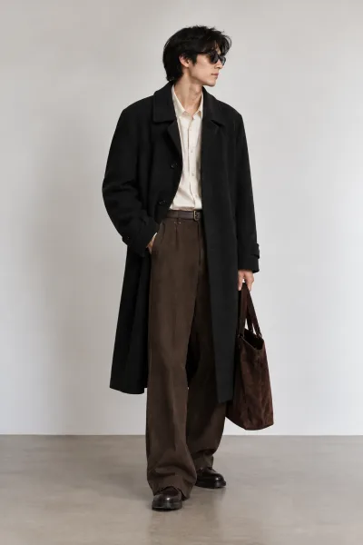 Burberry London Single Breasted Long Cashmere Overcoat — thumbnail 2