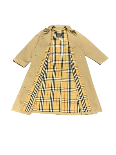 Burberry Vintage Long Car Coat