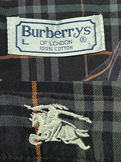 Burberry Classic Check Patterned Shirt — thumbnail 4
