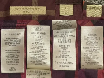Burberry Cotton check Shirt — thumbnail 4