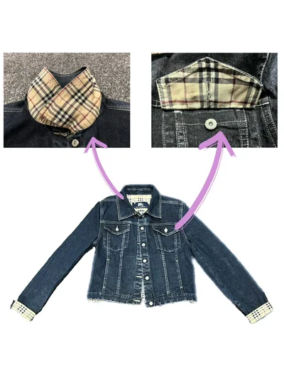 Burberry Vintage Denim Short Jacket — thumbnail 3
