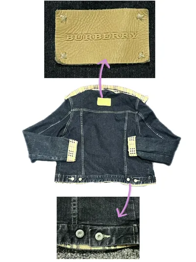 Burberry Vintage Denim Short Jacket — thumbnail 4