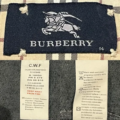 Burberry Vintage Denim Short Jacket — thumbnail 5