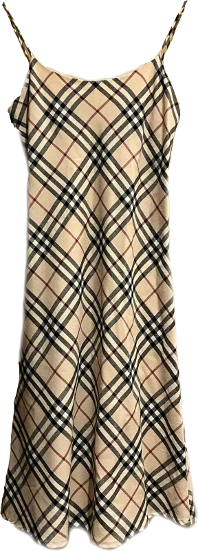 Vintage Check Woolen Dress — thumbnail 3