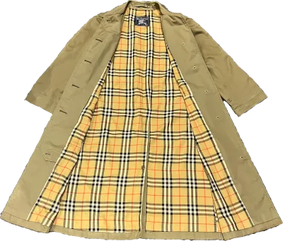 Burberry Vintage Long Car Coat