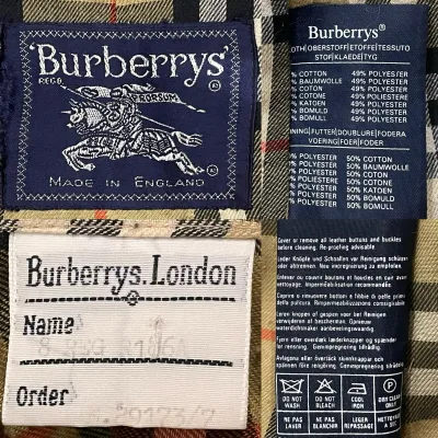 Burberry Vintage Long Car Coat — thumbnail 3