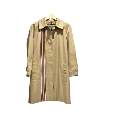 Burberry Camden Coat with Rainbow Stripe