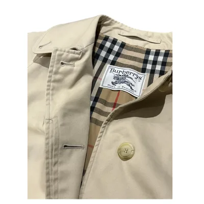 Burberry Vintage Long Car Coat with belt — thumbnail 4