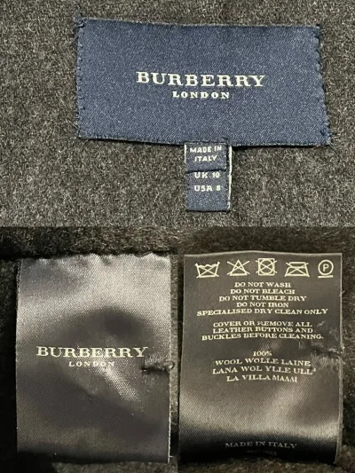Burberry Double-Breasted Pure Wool Jacket — thumbnail 6