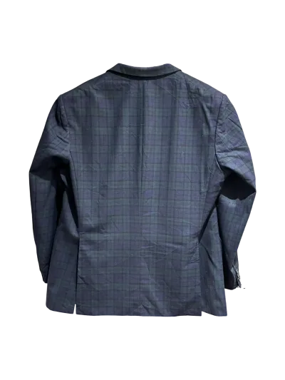 Burberry Vintage Wool Check Blazer — thumbnail 4