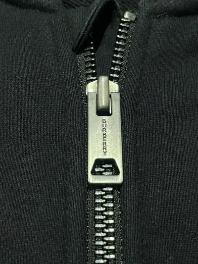 Burberry Check Zip Hoodie