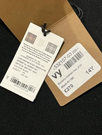 Burberry Check Zip Hoodie — thumbnail 4