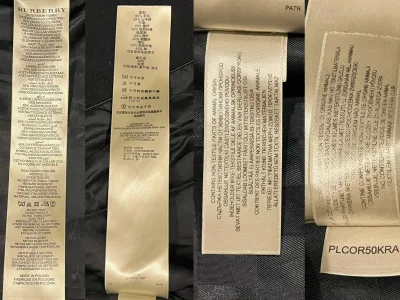 Burberry Double Breasted Cashmere Wool Blend Coat — thumbnail 7