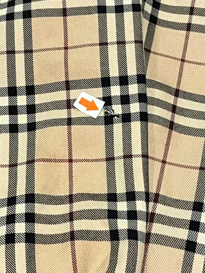 Vintage Classic check Cotton Cropped Shirt — thumbnail 3