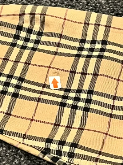 Vintage Classic check Cotton Cropped Shirt — thumbnail 4