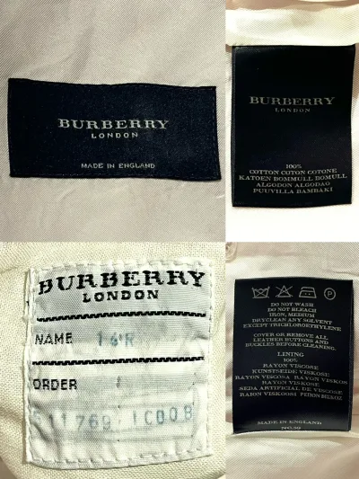 Burberry Vintage Short Car Coat — thumbnail 6