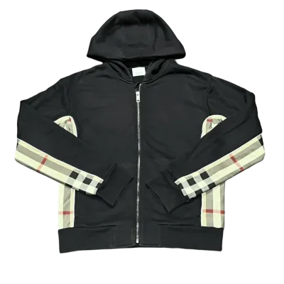 Burberry Check Zip Hoodie
