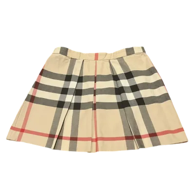 Classic Check Cotton Short Skirt — thumbnail 1