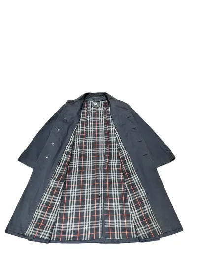 Burberry Long Single Breasted Car Coat