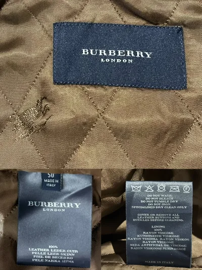 Burberry Vintage Leather Jacket — thumbnail 7