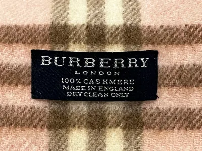 Classic Cashmere Check Scarf — thumbnail 3