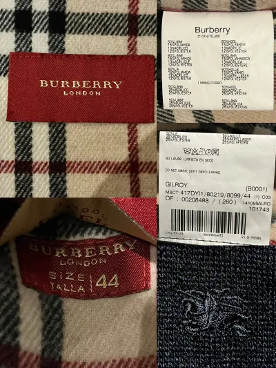 Burberry Classic Check Wool Jacket — thumbnail 6