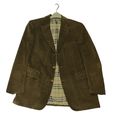 Vintage Burberry Corduroy Blazer
