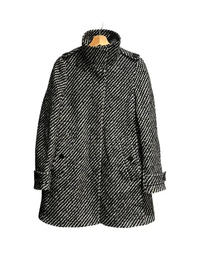 Tweed Wool Blend Coat