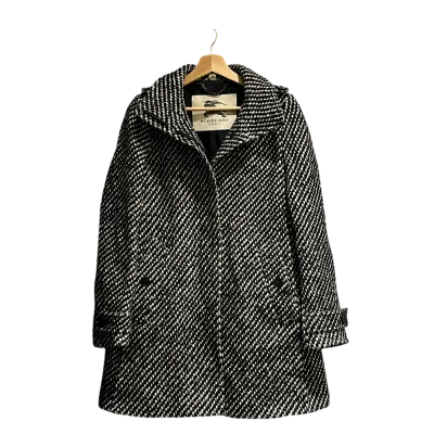 Tweed Wool Blend Coat