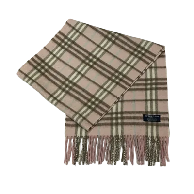 Classic Cashmere Check Scarf — thumbnail 1