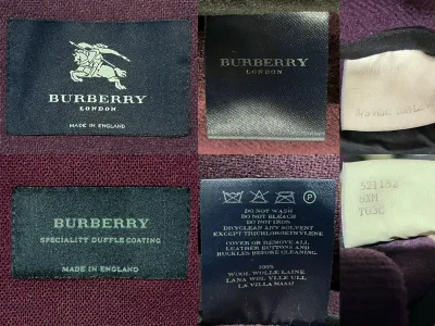 Burberry Wool Duffle Coat — thumbnail 7