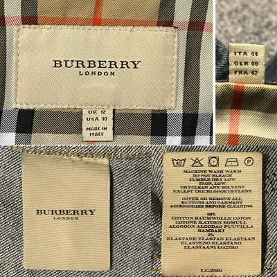 Burberry Denim Short Jacket — thumbnail 7