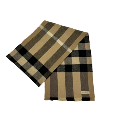 Big Nova Check Long Scarf — thumbnail 1