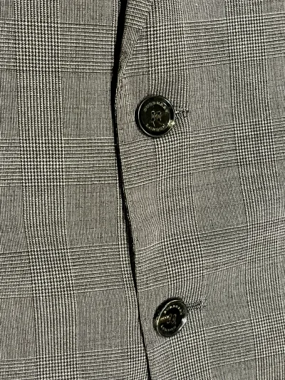 Burberry Small Check Wool Blazer — thumbnail 6