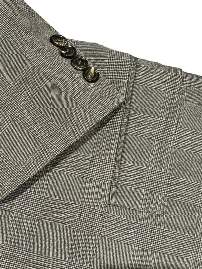 Burberry Small Check Wool Blazer — thumbnail 7