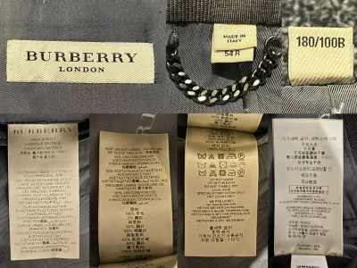 Burberry Small Check Wool Blazer — thumbnail 9