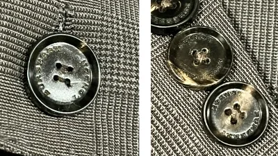 Burberry Small Check Wool Blazer — thumbnail 8