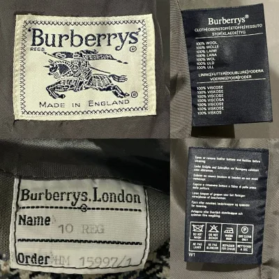 Burberry Lambswool houndstooth blazer — thumbnail 7