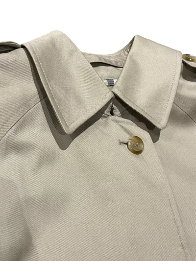 Classic Single Breasted Belt Long Trench Coat — thumbnail 4