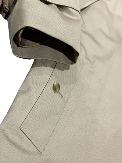 Classic Single Breasted Belt Long Trench Coat — thumbnail 7
