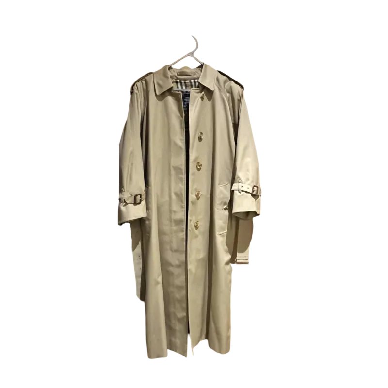 Classic Single Breasted Belt Long Trench Coat — 1 / 9