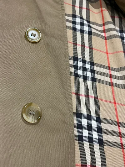Burberry Vintage Single Breasted Long Car Coat — thumbnail 6