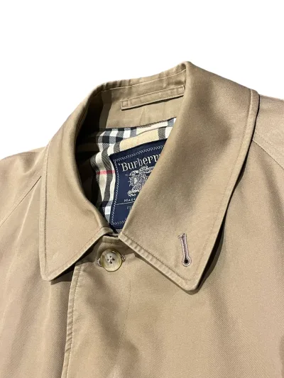 Burberry Vintage Single Breasted Long Car Coat — thumbnail 5