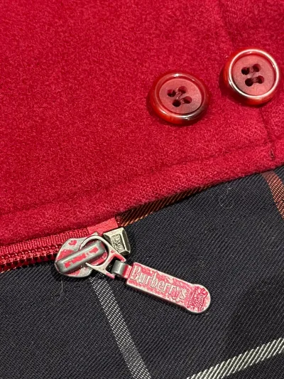 Burberry Vintage Wool Short Coat — thumbnail 9