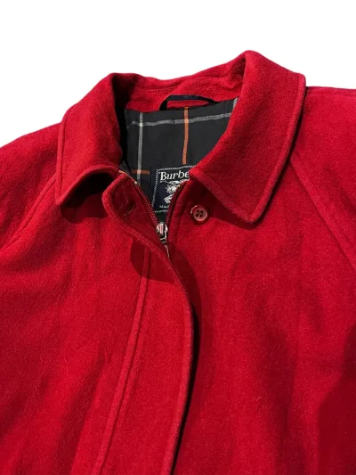 Burberry Vintage Wool Short Coat — thumbnail 5