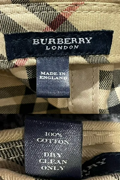 Classic Check Cotton Baseball Cap — thumbnail 4