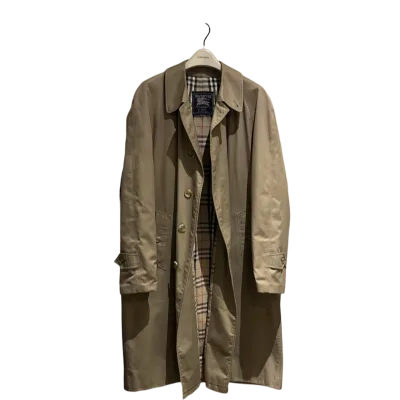 Vintage Single Breasted Long Car Coat